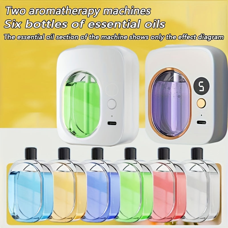 Aromatherapy Diffuser with Adjustable Long-Lasting Fragrance Wall or Desktop Use