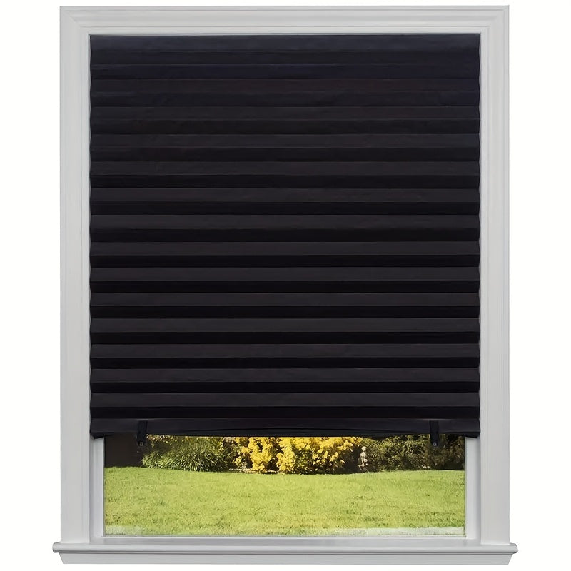 Wireless Blackout Louver Curtain for Living Room Office Home Decor