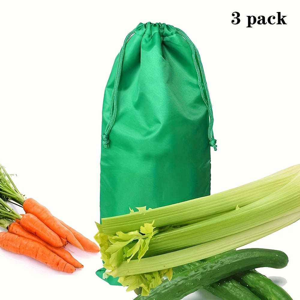 Reusable Storage Pouches for Fruits and Vegetables Washable Durable Eco-Friendly
