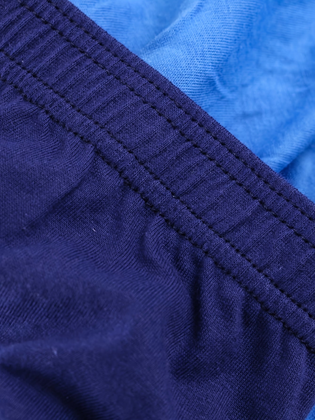 7pcs Men's Cotton Printed Solid Color Briefs Underwear Pack Breathable Comfortable