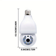 2MP WiFi Indoor Security Camera with PTZ 360° View Motion Detection and Two-Way Audio