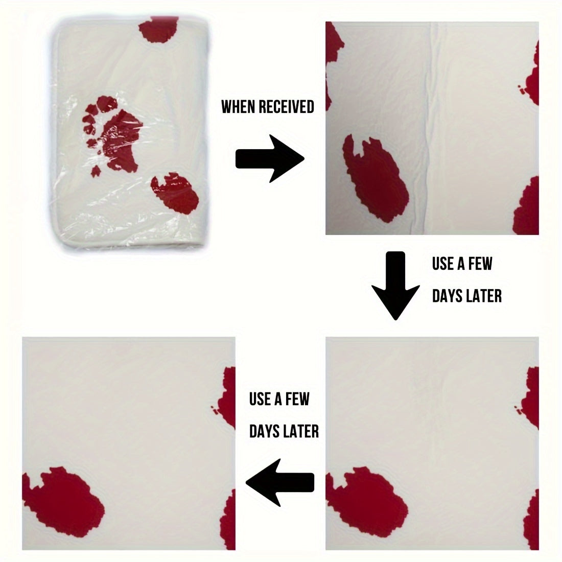 Alfombra decorativa antideslizante para las vacaciones de invierno con árboles de pino, copos de nieve y textura de madera falsa