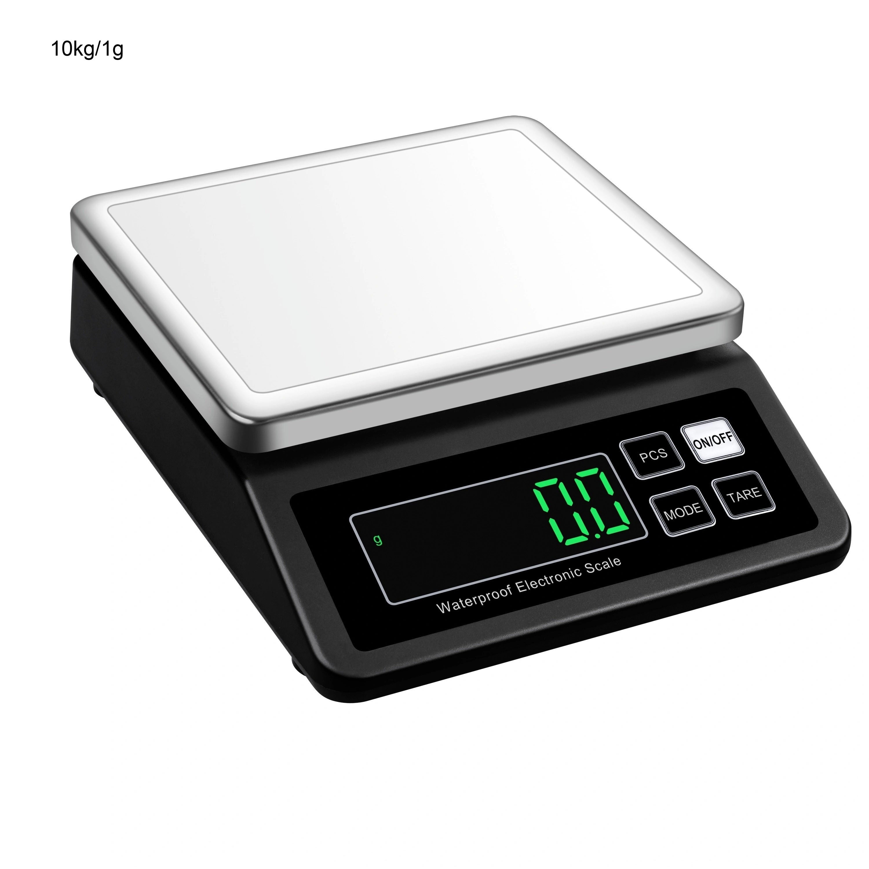 High-Precision Digital Kitchen Scale USB Rechargeable Stainless Steel 33lb