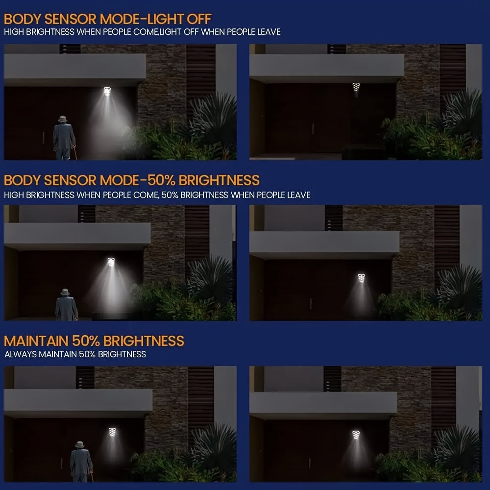 Solar Motion Sensor Street Light with Fake Camera for Garden Doorway Corridor