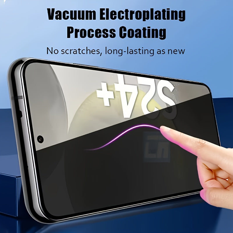 Tempered Glass Screen Protector for Samsung S21 S22 S23 S24 S25 Privacy Filter Glossy Full Coverage
