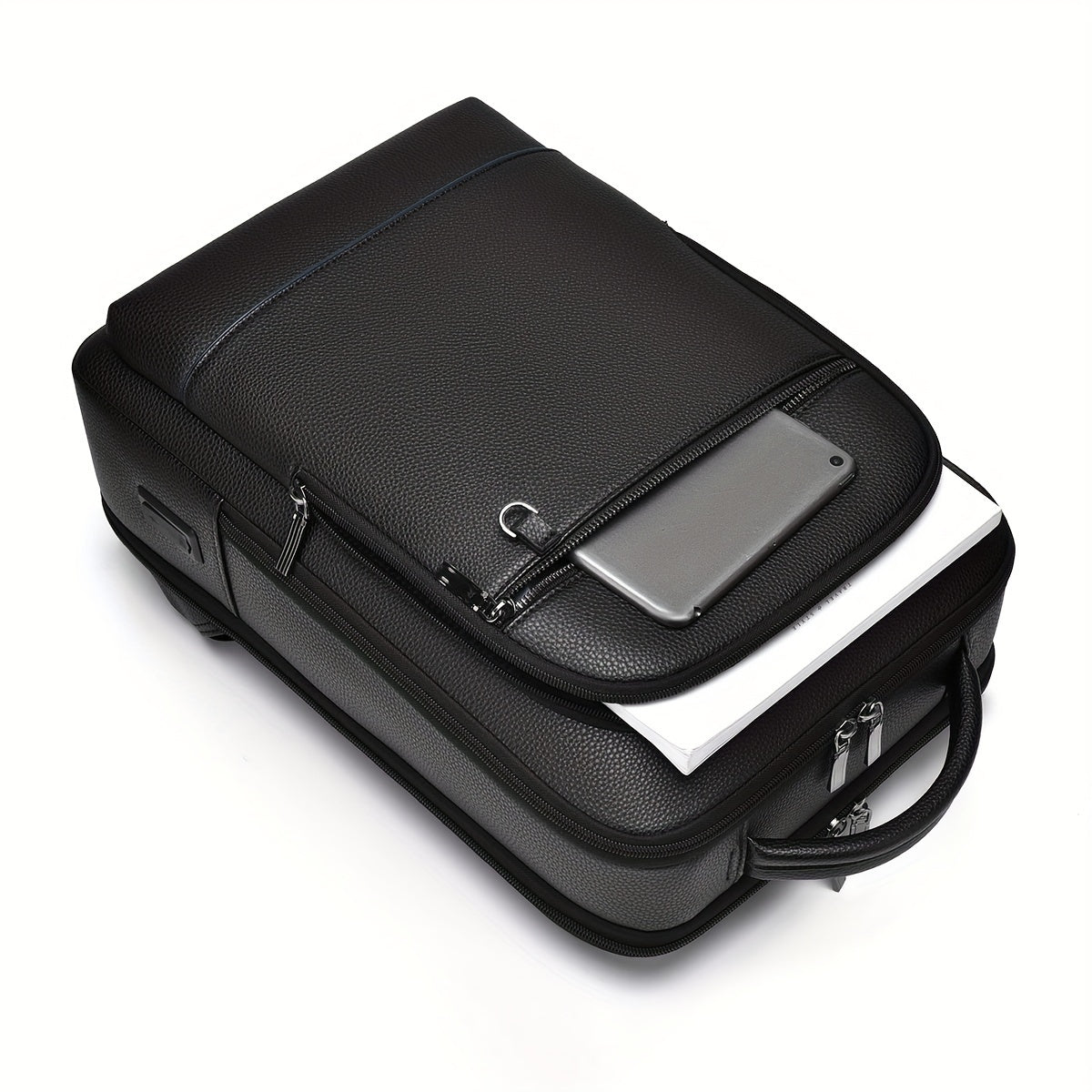 Mochila de negocios para hombre con gran capacidad y múltiples compartimentos para viajes y desplazamientos