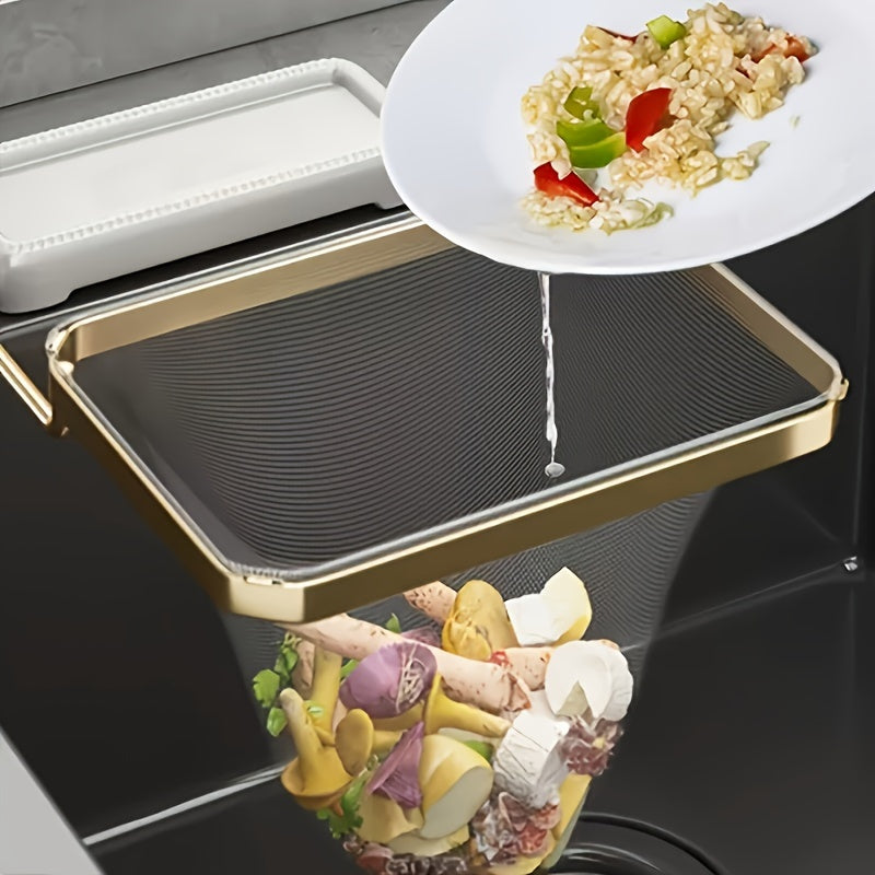 50Pcs Nylon Disposable Sink Mesh Bags Food Waste Filter Kitchen Sewer Garbage