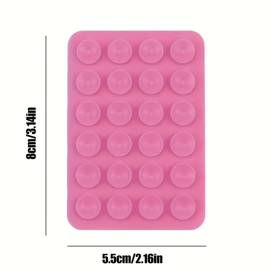 Silicone Suction Cup Phone Holder for Hands-Free Selfies Pack of 6 or 12
