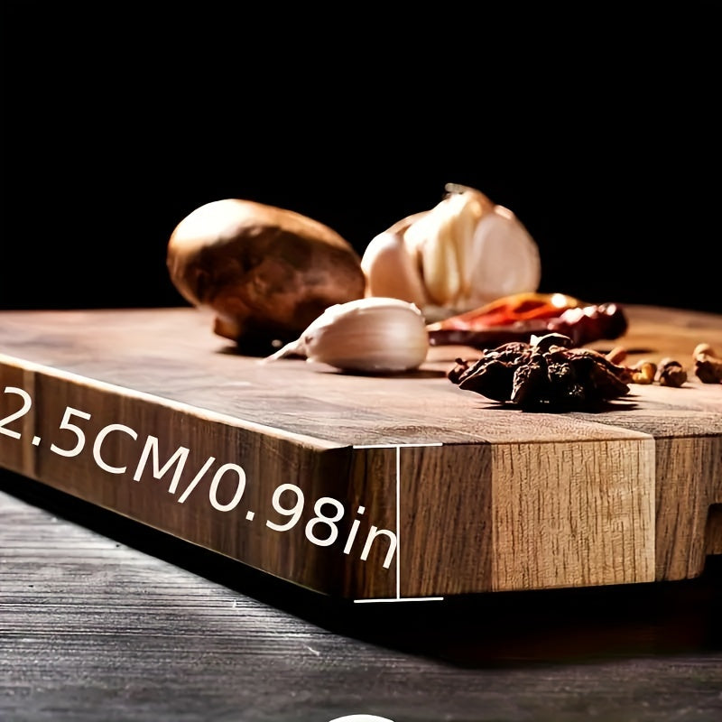 Acacia Wooden Cutting Board for Chopping Serving Cheese Meat Bread Vegetables