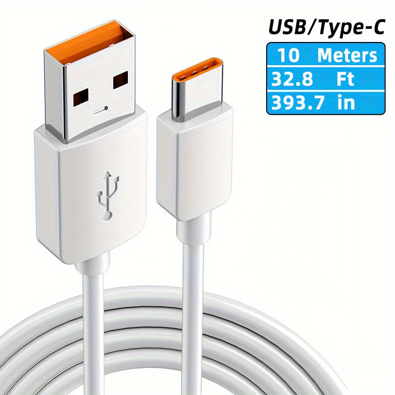 Cable de alimentación para cámara de seguridad blanca de 5-10m USB 5V para vigilancia exterior