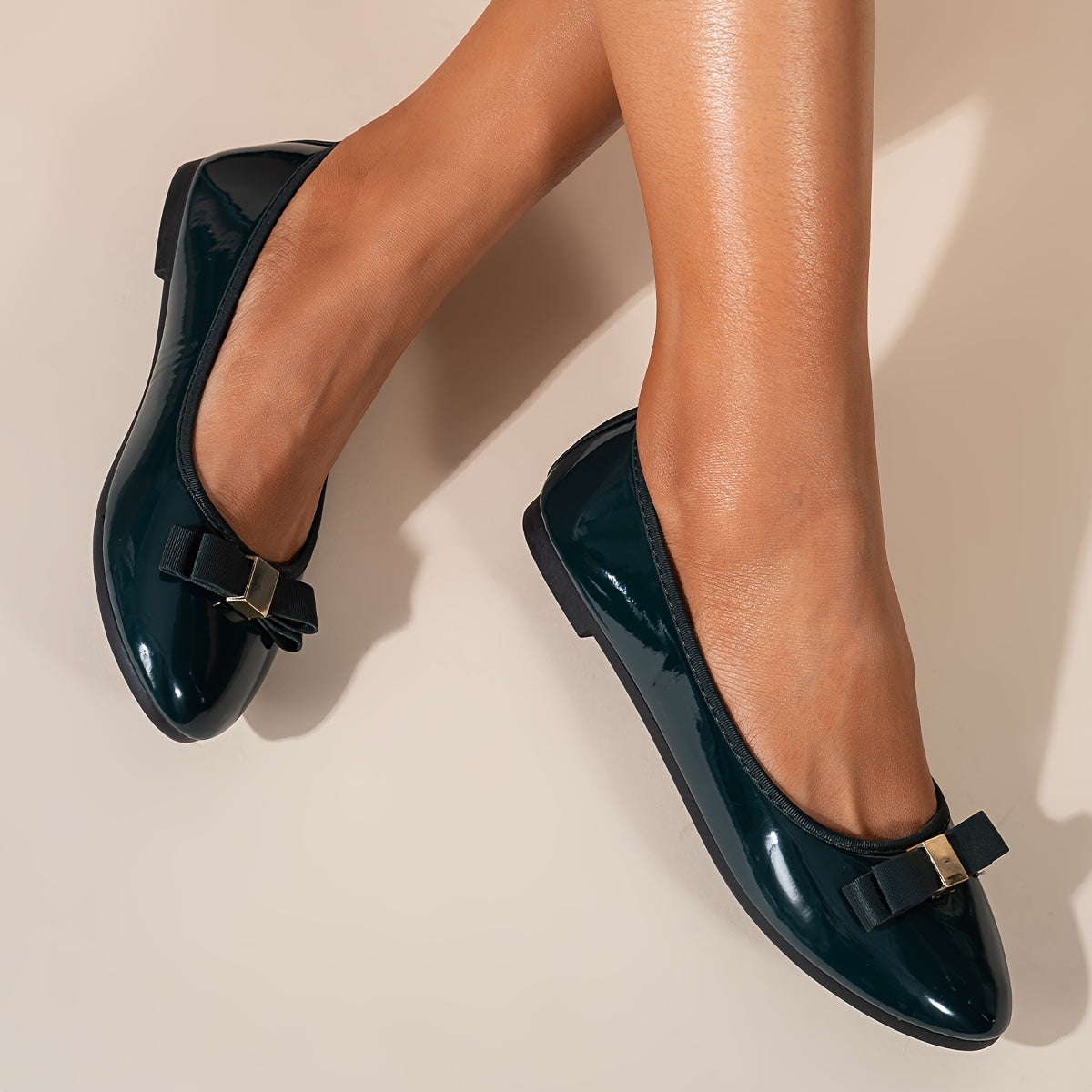 Ayollar uchun Mary Jane flats, bog‘ichli, yumshoq tagli, slip-on balet poyabzali