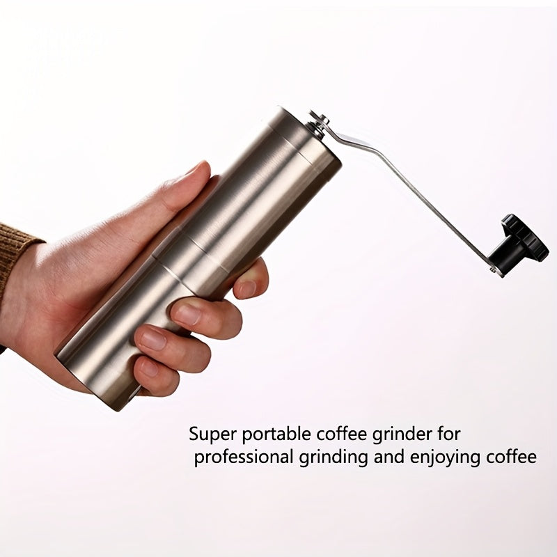 Manual Coffee Grinder Stainless Steel Hand Mill with Ceramic Burr