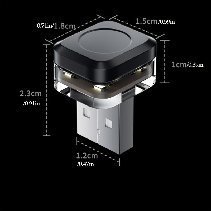 Car Interior Atmosphere Light, 4 Colors, Night Light, Car Accessories