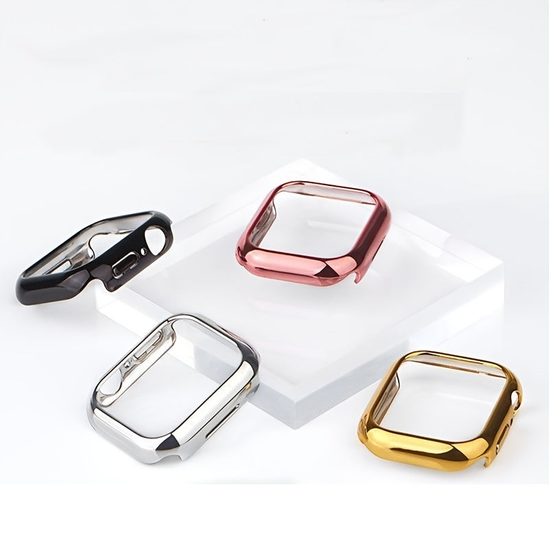 Apple Watch Protective Case Silicone Bumper with Screen Protector for Series 9 8 7 SE 40mm 44mm 45mm 49mm