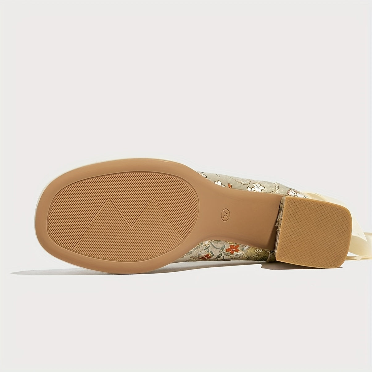 Women's Vintage-Inspired Mary Jane Pumps with Chunky Heel Non-Slip Sole All-Season Fabric