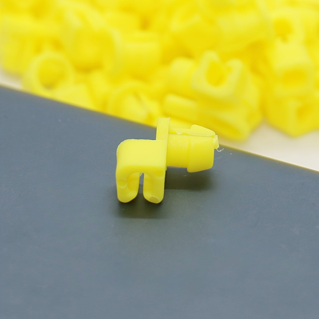 50pcs Universal Car Door Lock Block Snap Fixes Door Handle Pull Wire