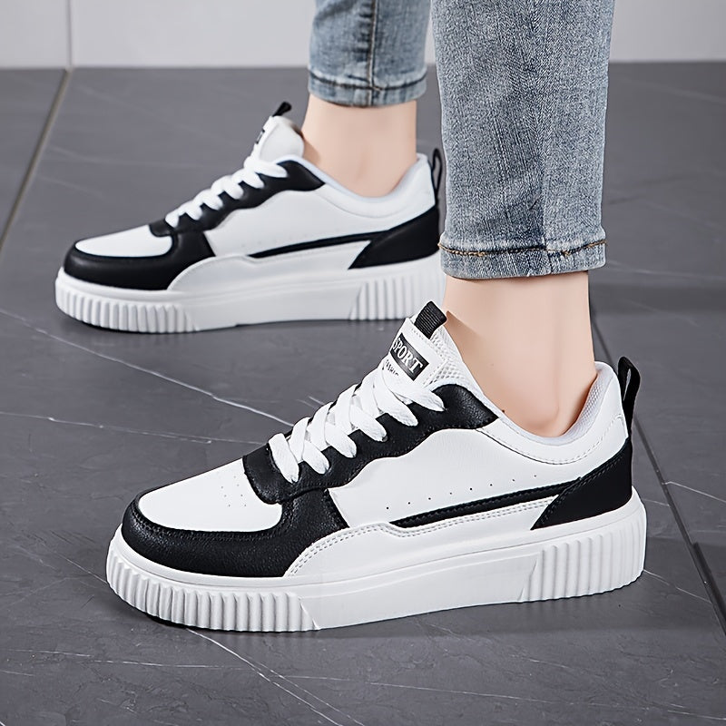 Women's Casual Sports Shoes, EVA Sole, Lace-Up, Low Top, All-Season