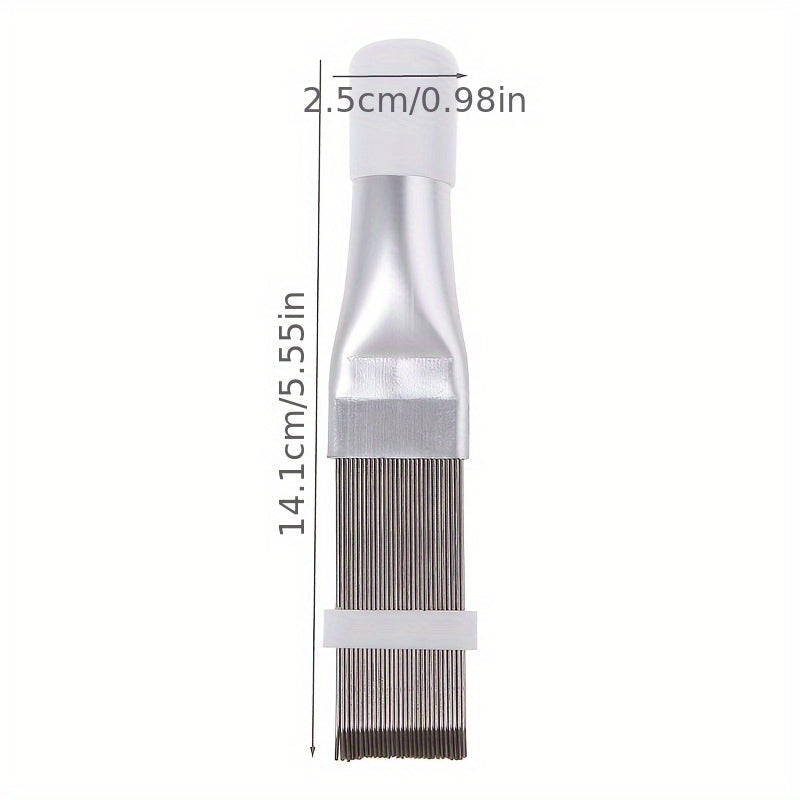 Stainless Steel Fin Comb for Air Conditioner Condenser Efficient Cleaning Tool