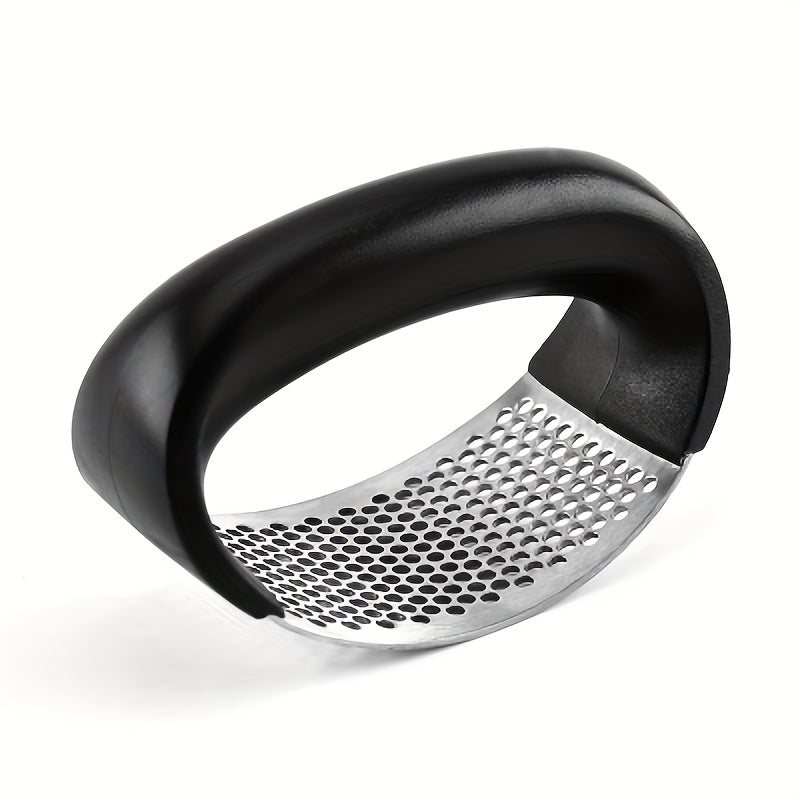 Stainless Steel Garlic Press Manual Kitchen Gadget Chopper Tool