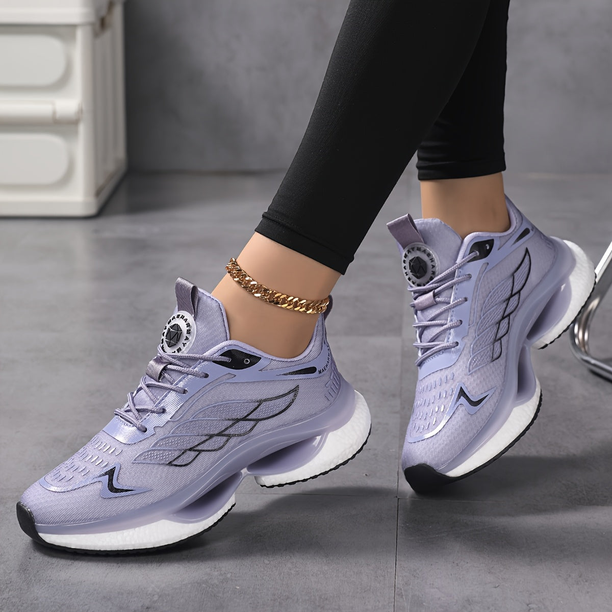 Women's Casual Sports Shoes Lightweight Running Shoes Breathable Sizes 36-45