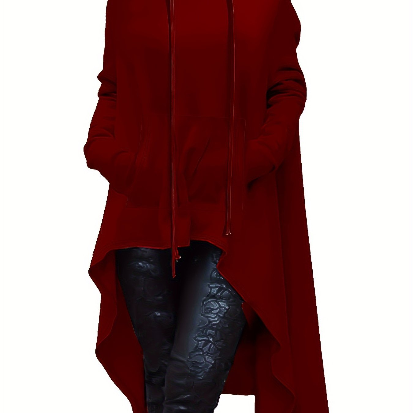 Толстовка оверсайз для женщин больших размеров с длинными рукавами, повседневная толстовка на осень и зиму