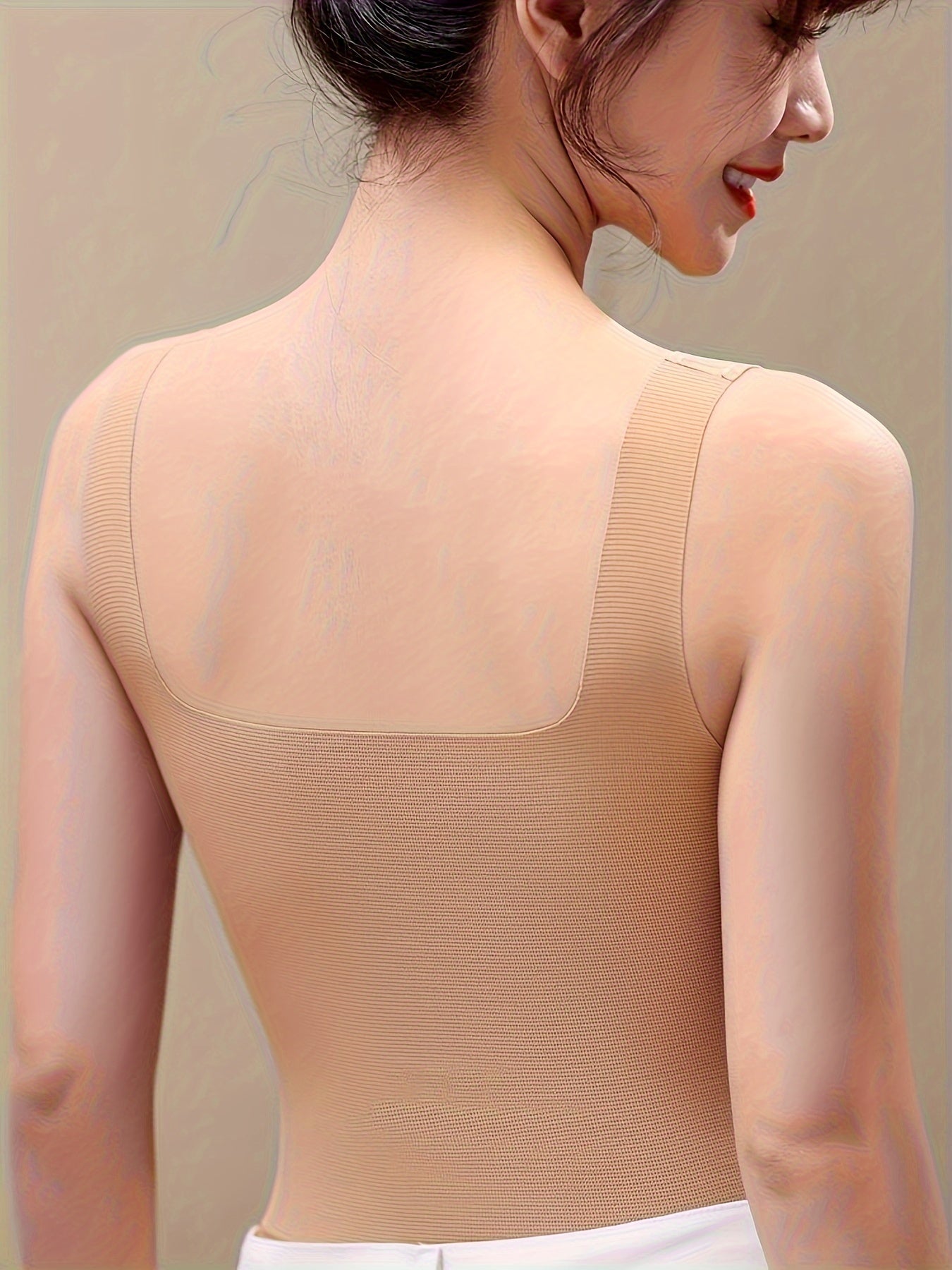 Women's Seamless Wire-Free Sports Bra with Breathable Non-Padded Side Support in Nylon Spandex Plus Size