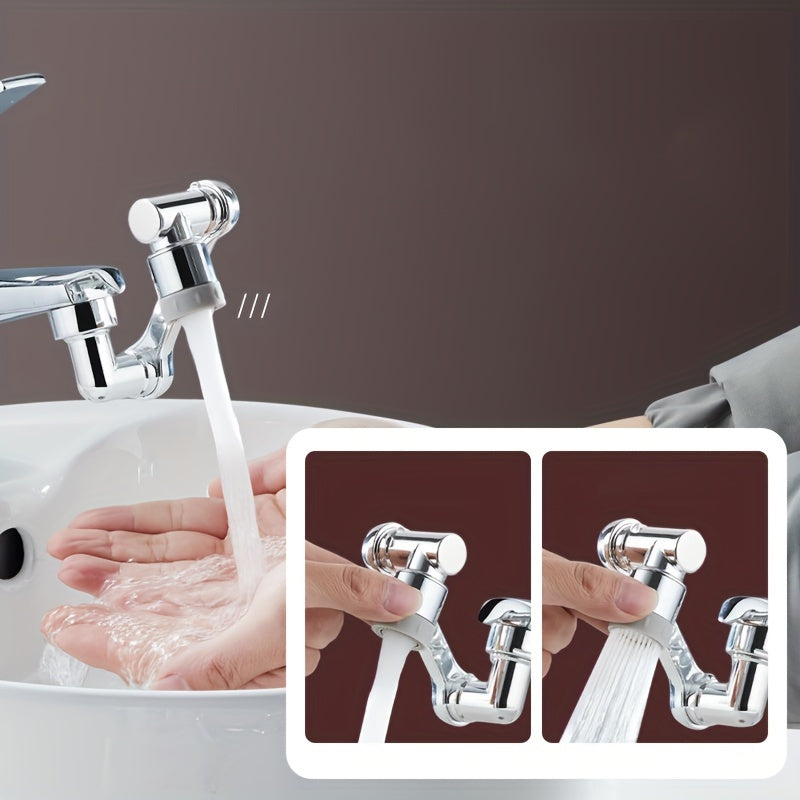 Splash-Proof Water Nozzle with 1080-Degree Rotation for Mechanical Arms