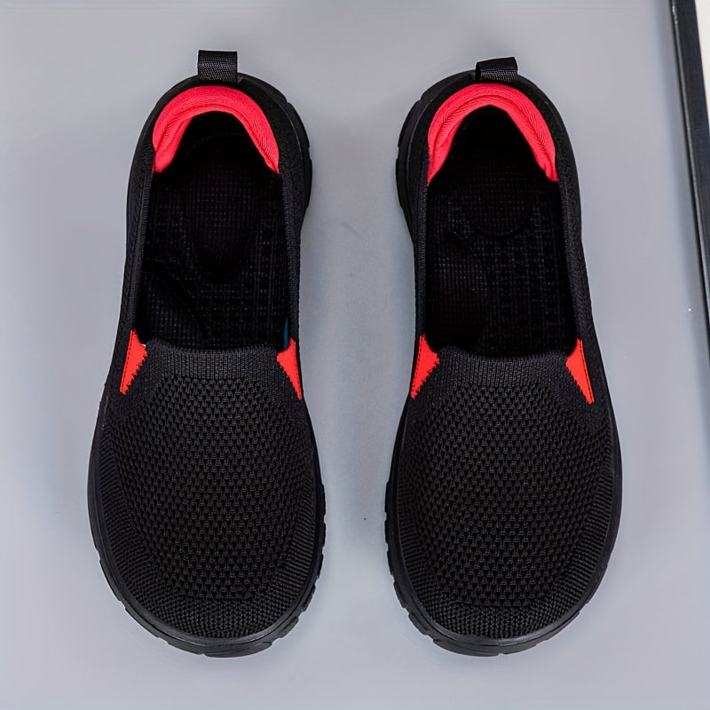 Women's Slip-On Sneakers Casual Walking Shoes Laceless Soft Sole