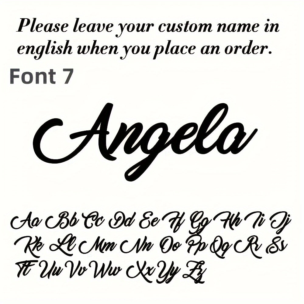 Personalized Stainless Steel Shoe Lace Charm Customizable Shoe Buckle Shoe Clips