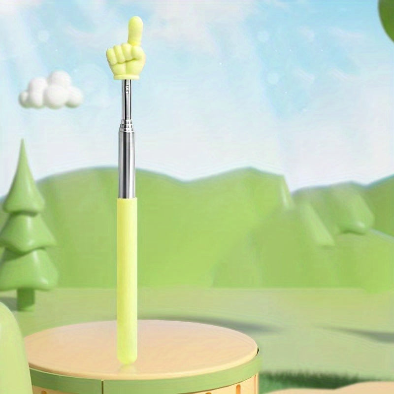 1 dona Telescopic O'qituvchi Ko'rsatgichi Boshlang'ich va Maktabgacha Ta'lim O'qituvchilari uchun, Turli Ranglarda Sinf Ta'minotlari.