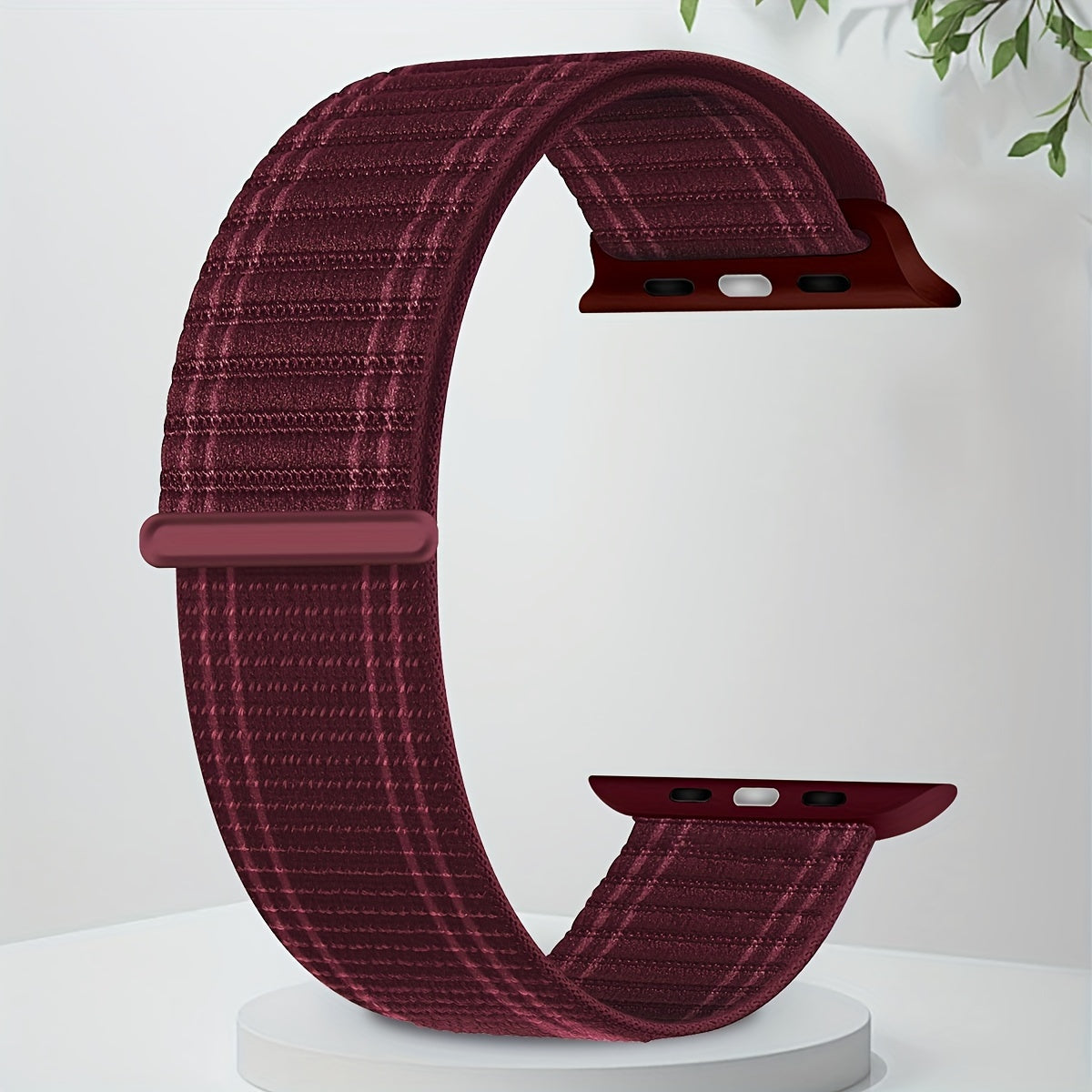 iWatch uchun nylon sport soat tasmasi, turli o'lchamlar bilan mos keladi, erkaklar va ayollar uchun mos, sozlanadigan va nafas oladigan, bir nechta iWatch Series uchun mos.