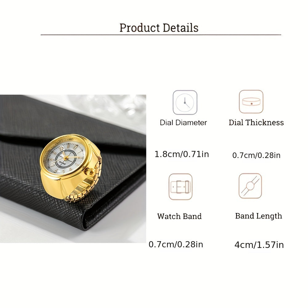 Unisex Digital Watch Set for Couples with Silver and Gold Finish