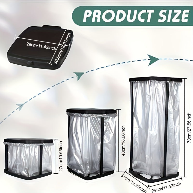 Портативный складной мусорный бак для использования на улице и в помещении, кемпинга, кухни, домашнего хозяйства