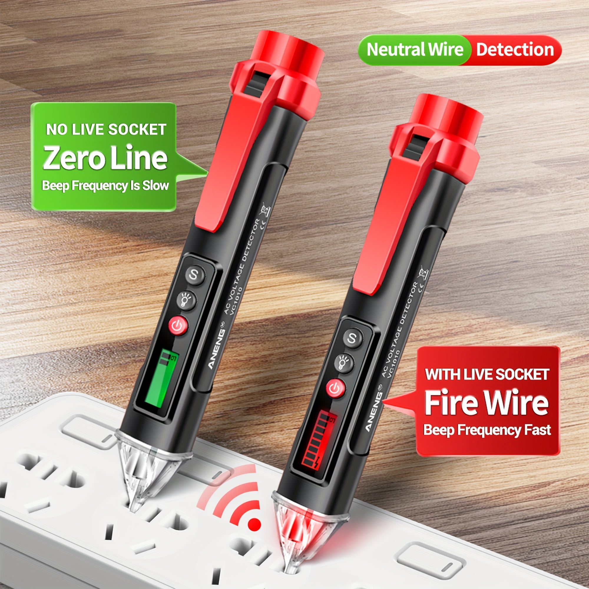 Kit de multímetro con probador y pinza para medir corriente, voltaje, temperatura, resistencia y continuidad