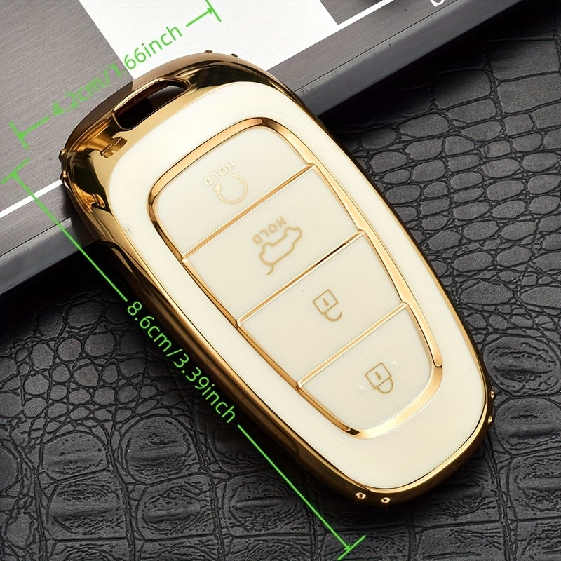 Universal TPU Car Remote Key Cover for Keyless Entry and Remote Start