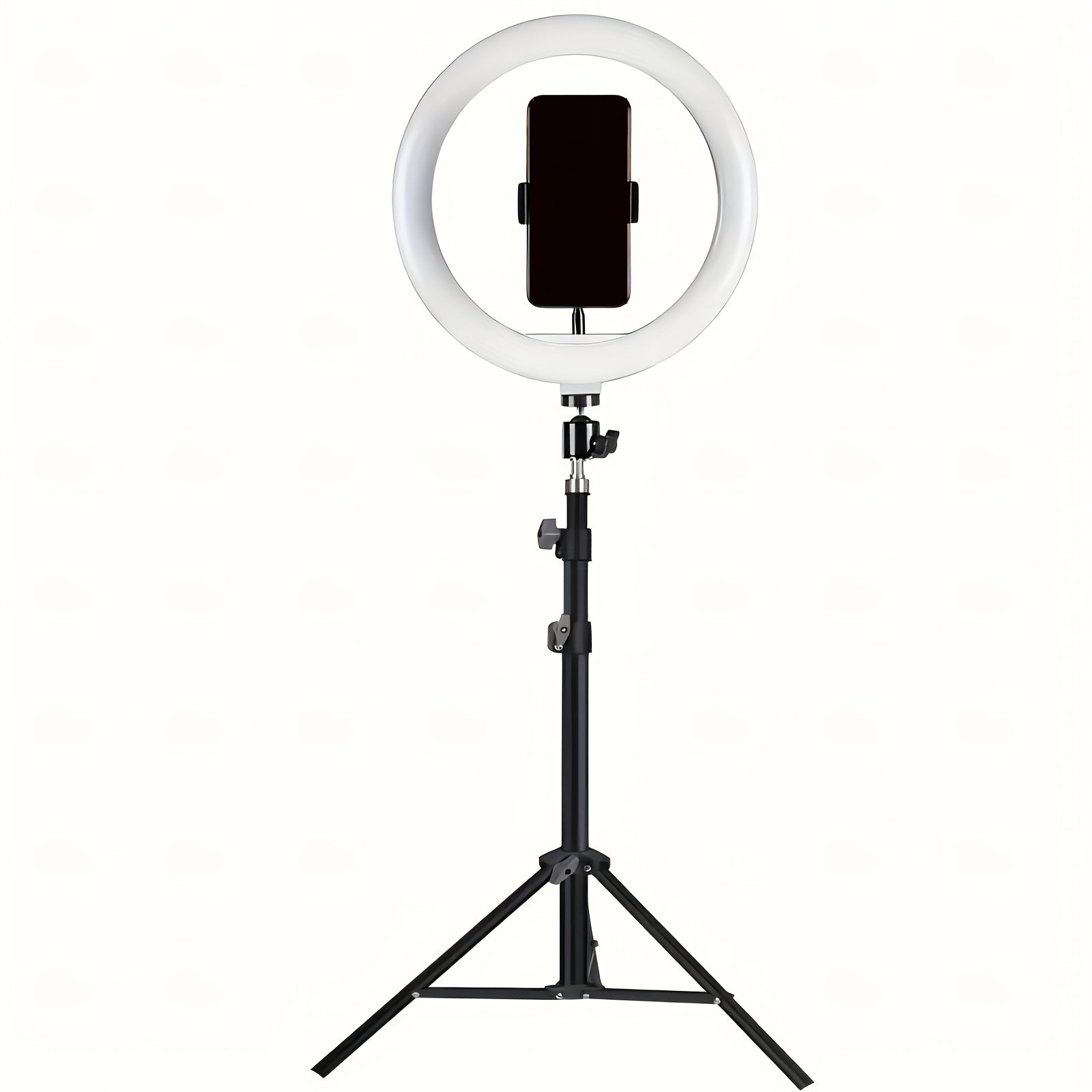 10-Inch Selfie Ring Light with Tripod Stand and Phone Holder for Photos Videos Zoom