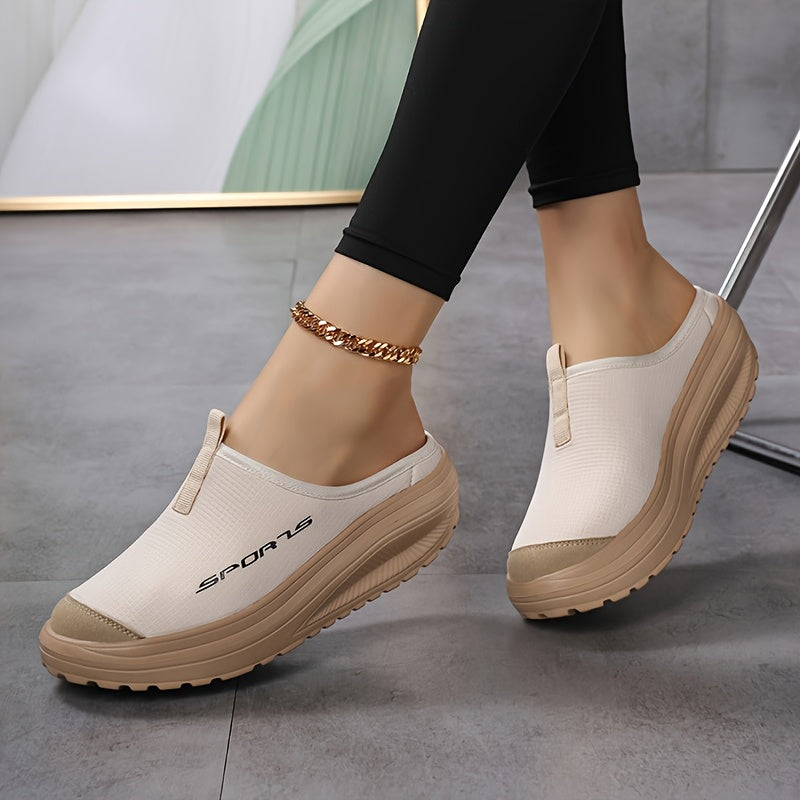Women's Mesh Slip-On Sneakers Lightweight Breathable Casual Low Top