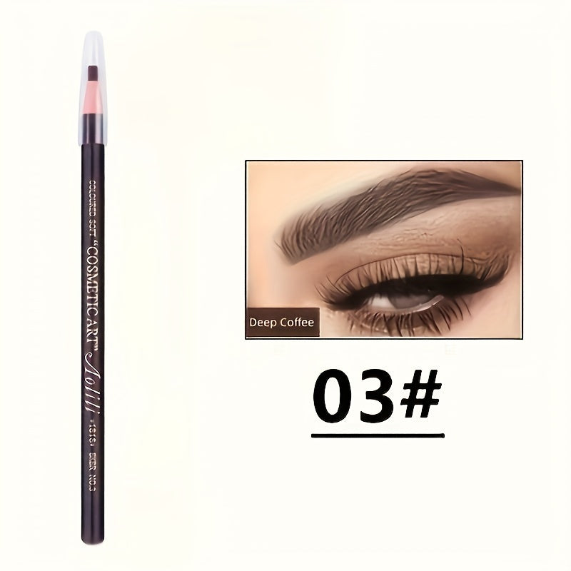 Women Waterproof Long-Lasting Eyebrow Pencil Smudge-Proof & Refillable