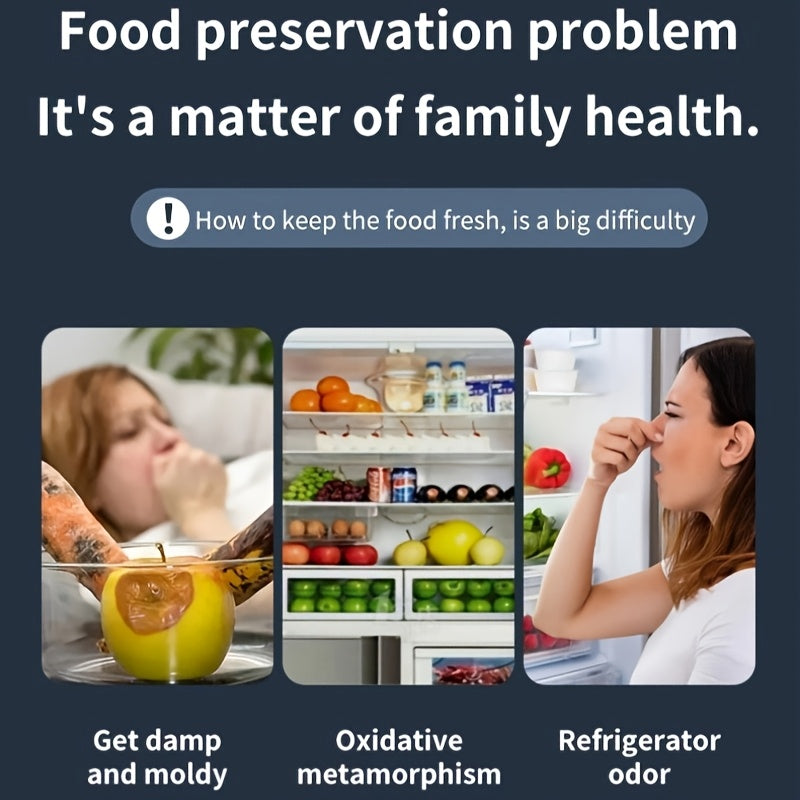 Máquina selladora multifuncional con desoxigenación por vacío para preservar la frescura