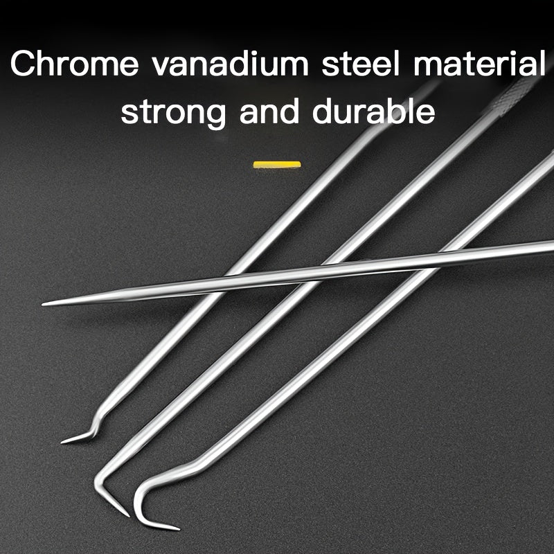 Kit de 4 piezas de extractores de anillos de aceite para cambio de aceite, eliminación de sellos, alta dureza