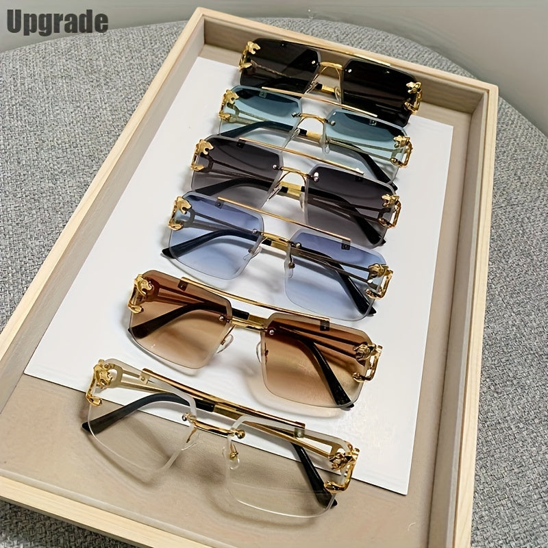 Vasos decorativos de doble viga sin marco, reforzados con tornillos de aleación de zinc para acampar y viajar