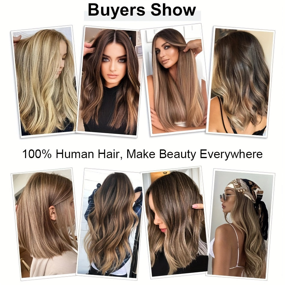 Натуральные волосы для наращивания прямые I Tip 50 шт. Цвет натуральный 40,6-66 см