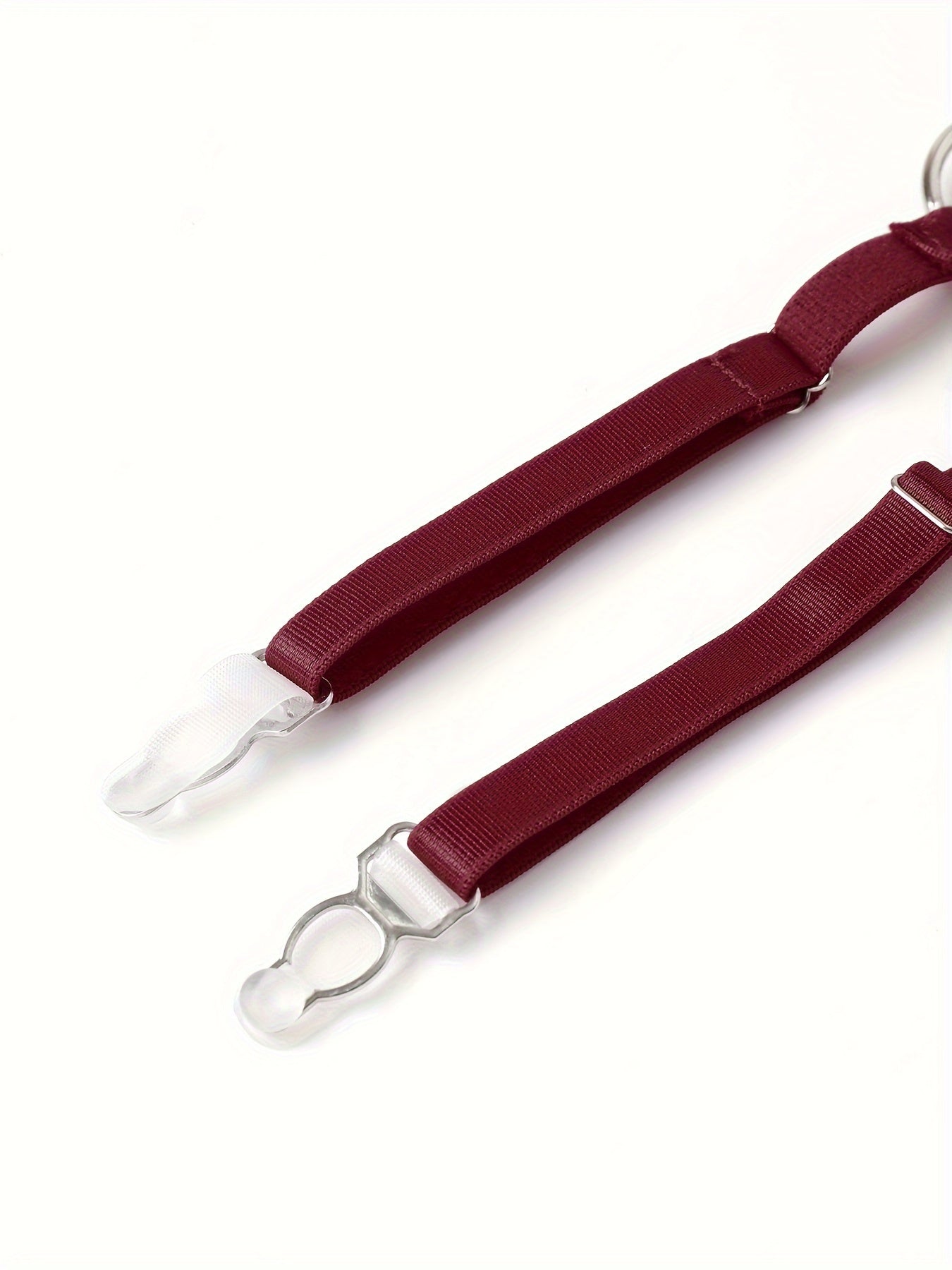 Conjunto de lencería punk para mujer con diseño de anillo y tiras, sujetador halter de escote profundo, cinturilla con liga y tanga