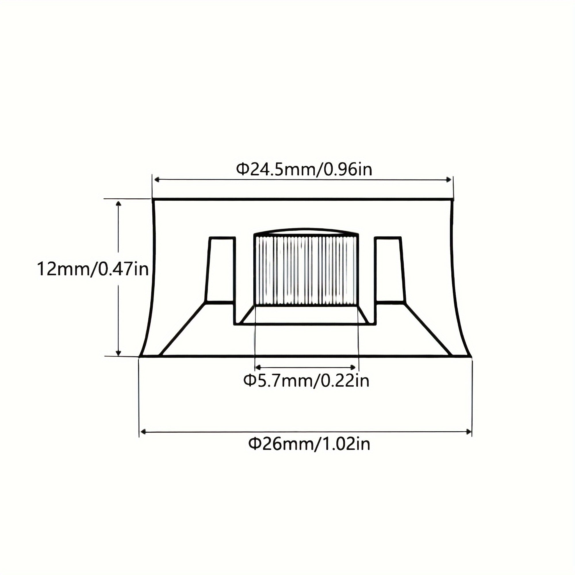 Conjunto de perillas para guitarra eléctrica estilo LP SG con control de volumen y tono en varios colores