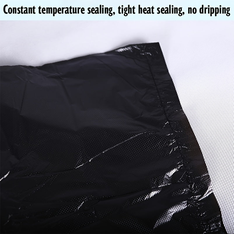 50 Pack Heavy Duty Garbage Bags 7-Gallon and 30-Gallon for Outdoor and Industrial Use