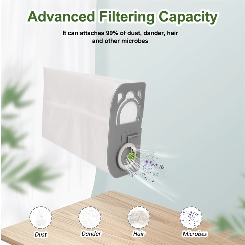 Riccar R25 seriyasi R25S, R25D, R25P uchun 8 ta mustahkam vertikal vakuum sumkalar to'plami, og'ir vaznli plastikdan tayyorlangan, uy va oshxona polini tozalash uchun ideal, vakuum tozalagichlar uchun almashtirish qismlari.