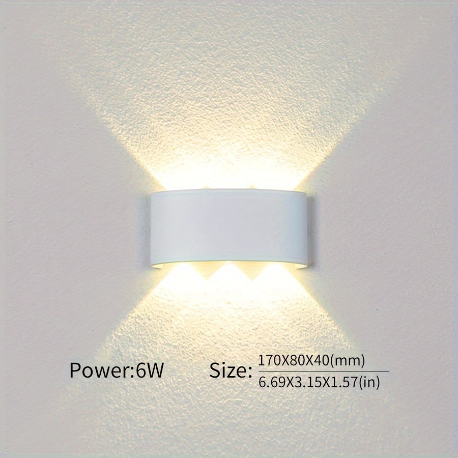 Wall Light with Adjustable Wattage 2W-10W for Indoor and Outdoor Use 85-265V