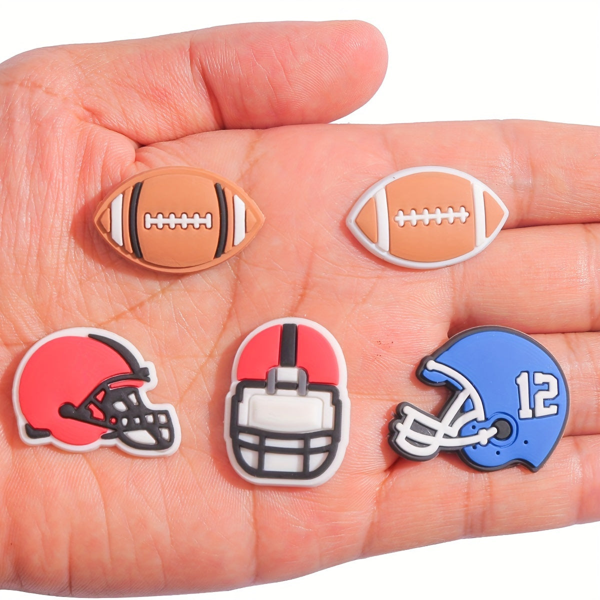 Sports Shoe Charms Set 22/24/28/38pcs Football Basketball Baseball Soccer Accessories
