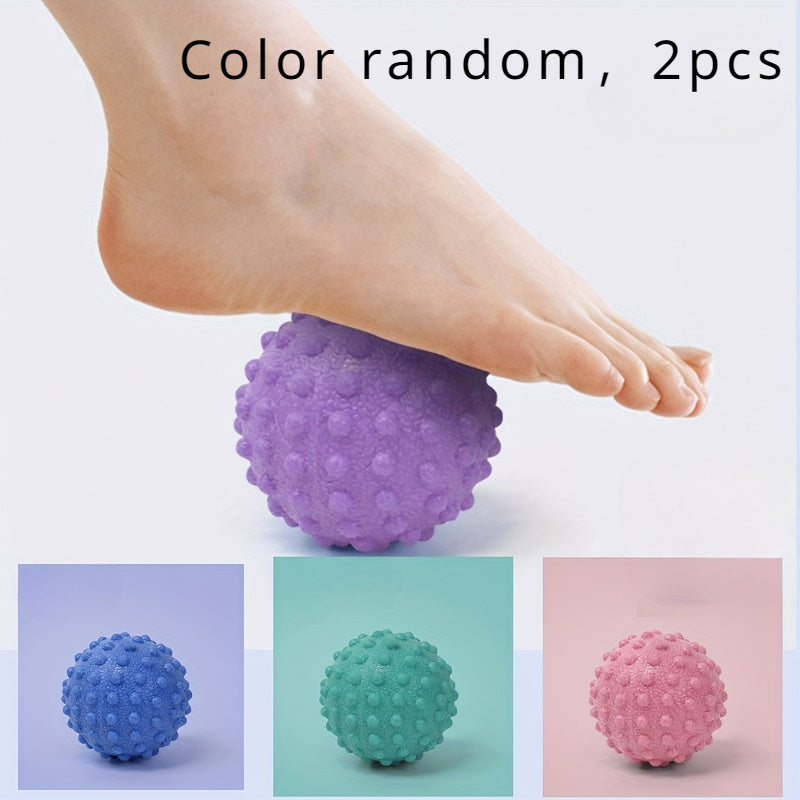 Qo'lga olinadigan TPE Fascia to'p massaj roliki oyoq va oyoqni bo'sashtirish uchun