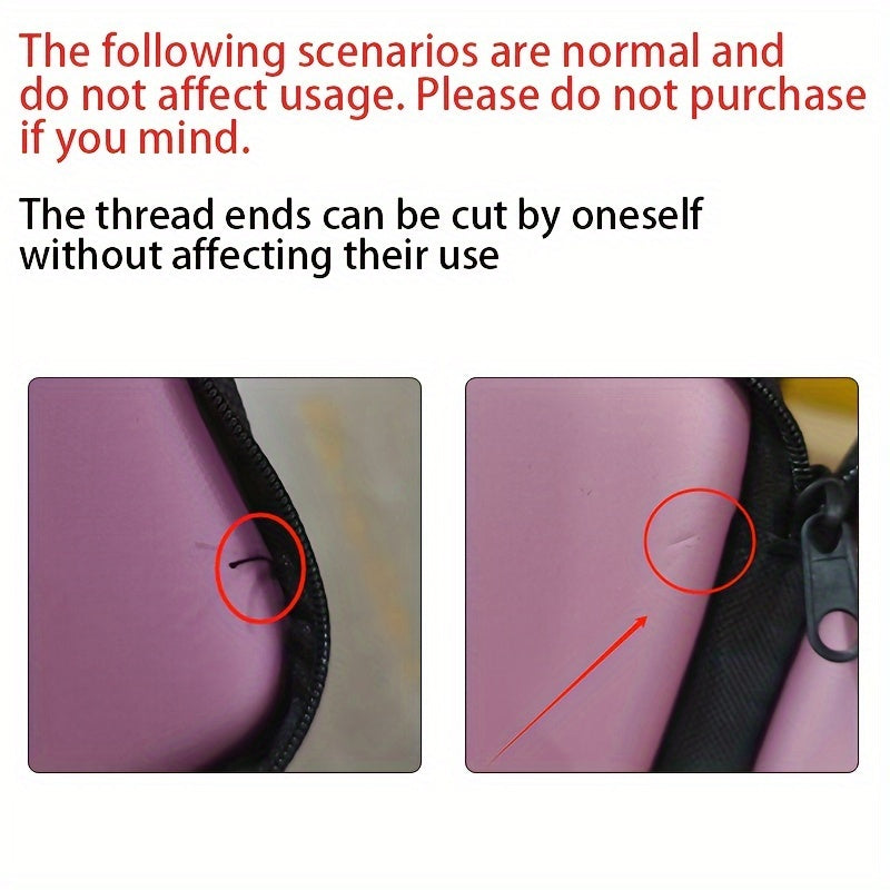 Bolsa portátil organizadora de cables con cremallera para cargadores y auriculares